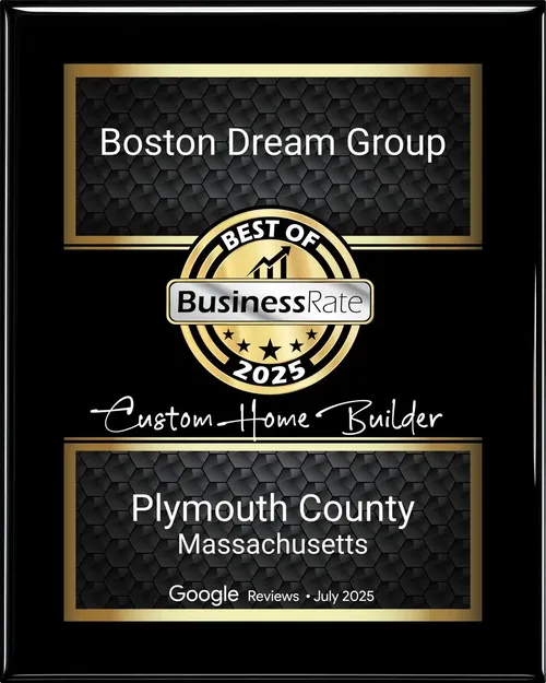 BusinessRate Best of 2025 Custom Home Builder, Plymouth County, Massachusetts