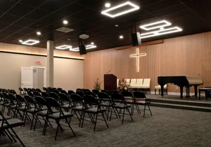 Renovated church interior